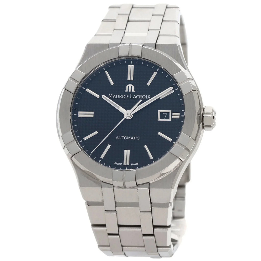 Watch Steel MAURICE (Good) AI6008 Men's Stainless SS LACROIX Icon Lacroix Maurice Pre-Owned