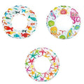Rings, - 36 Case 20 of Swim Inflated in. Assorted Print