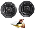 270 Speakers+Rockmat DB402 Watt Audio Car Polk ATV/Motorcycle/Boat Audio (2) 4"
