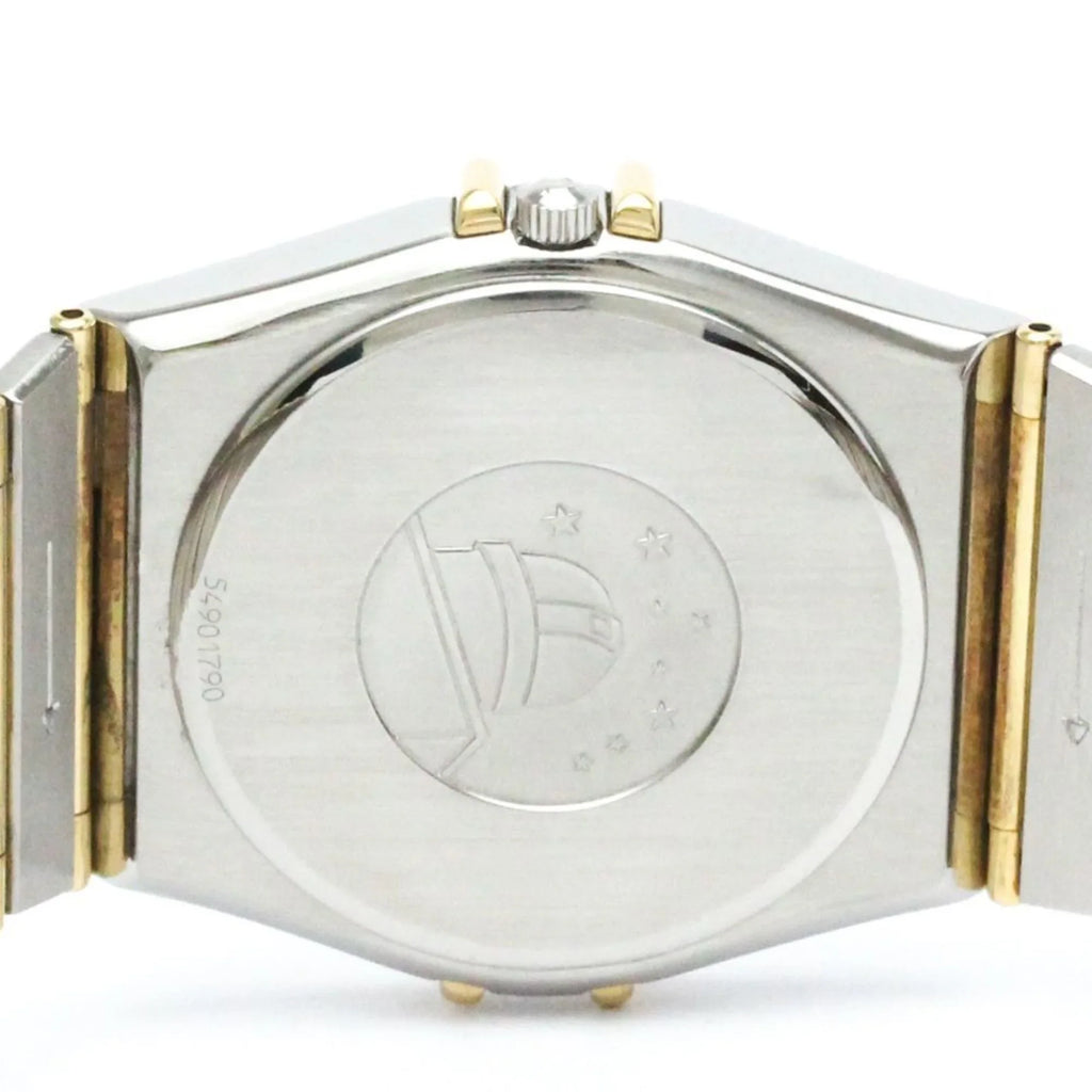 18K BF566004 OMEGA Steel (Good) Pre-Owned 396.1070 Constellation Polished Watch Gold Day Date