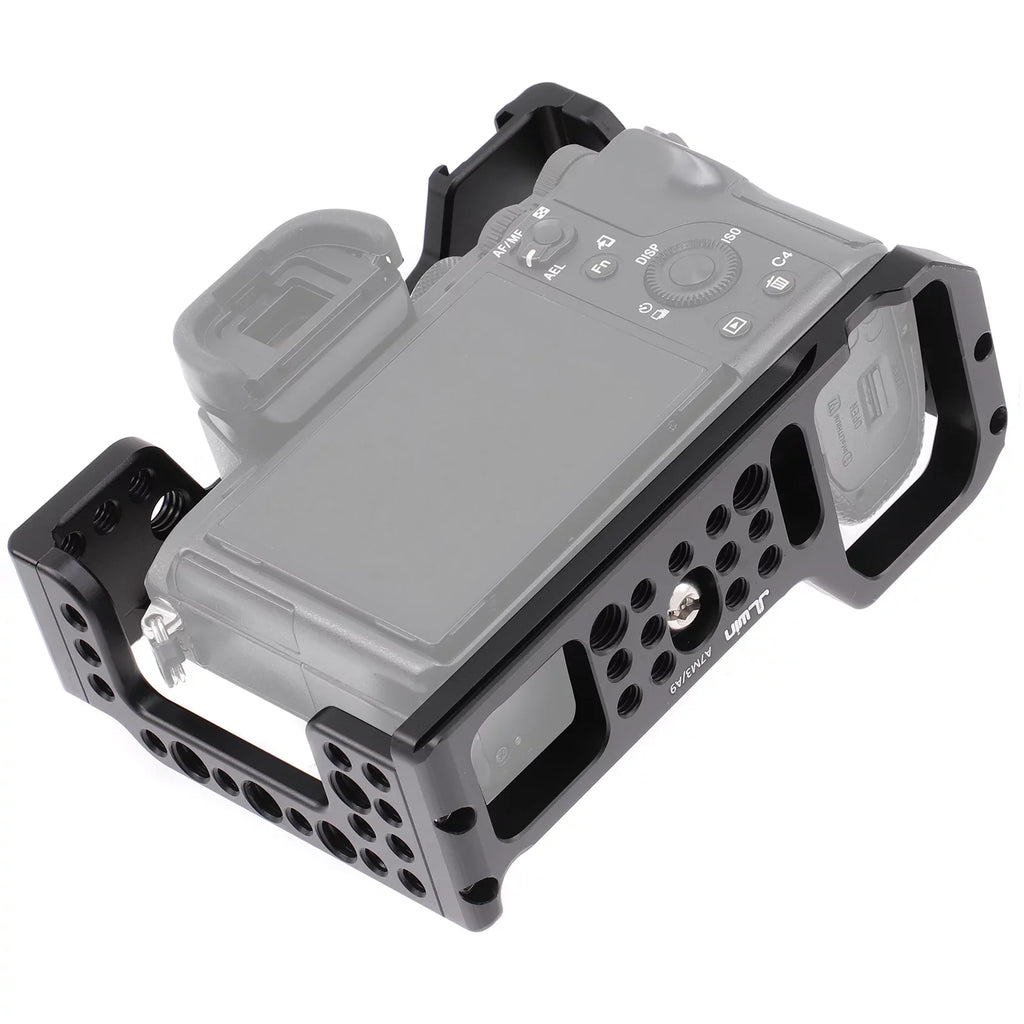 14 Inch 38 Andoer Cage Cold Mount A7R3 Alloy Sony Inch A9 Replacement Video Holes Mirrorless for A7M3 Aluminum with & Screw Cage Shoe