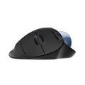 Thumb Easy Smooth Trackball Logitech Wireless Tracking, Control, Mouse, Black Ergonomic