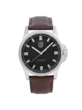 42mm Mens Dress XL.1831 Quartz Luminox Stainless Watch Field Steel Black Dial