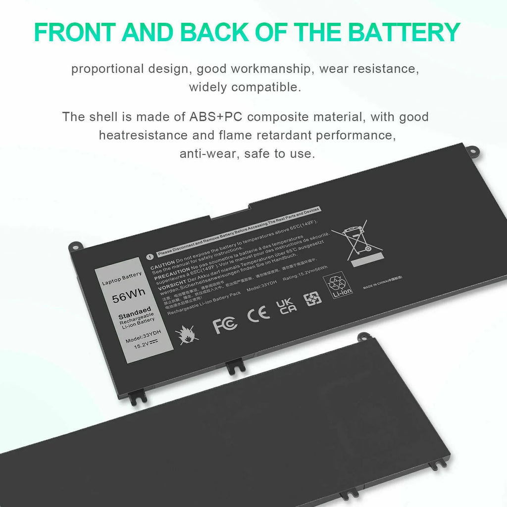 W7NKD 33YDH Latitude 3380 US P30E001 Battery 3490 3480 3590 Dell For Laptop 3580