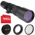 Opteka Canon f/8 M 500mm for M100 M50 EOS M5 M6 M2 Lens Telephoto M3