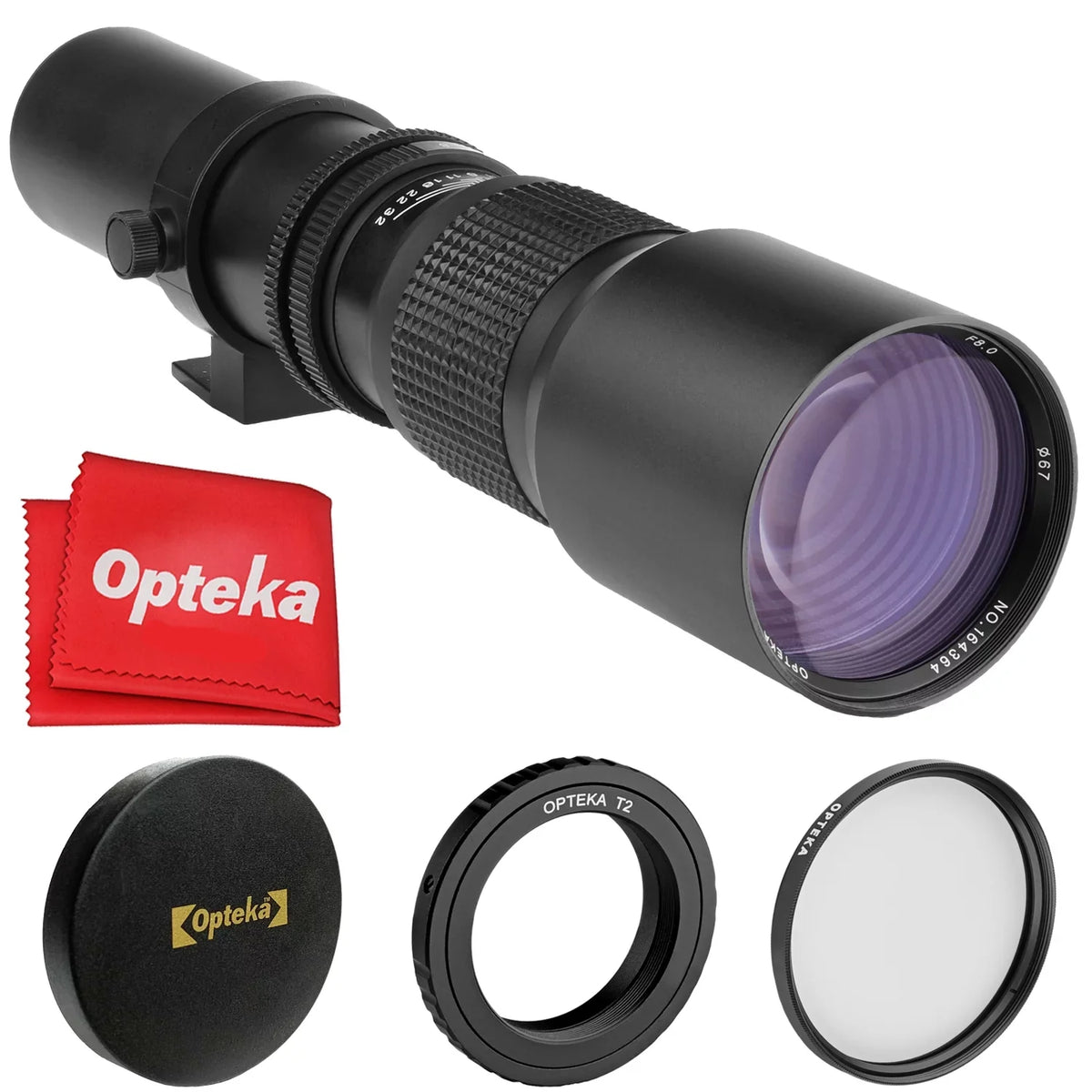 Opteka Canon f/8 M 500mm for M100 M50 EOS M5 M6 M2 Lens Telephoto M3