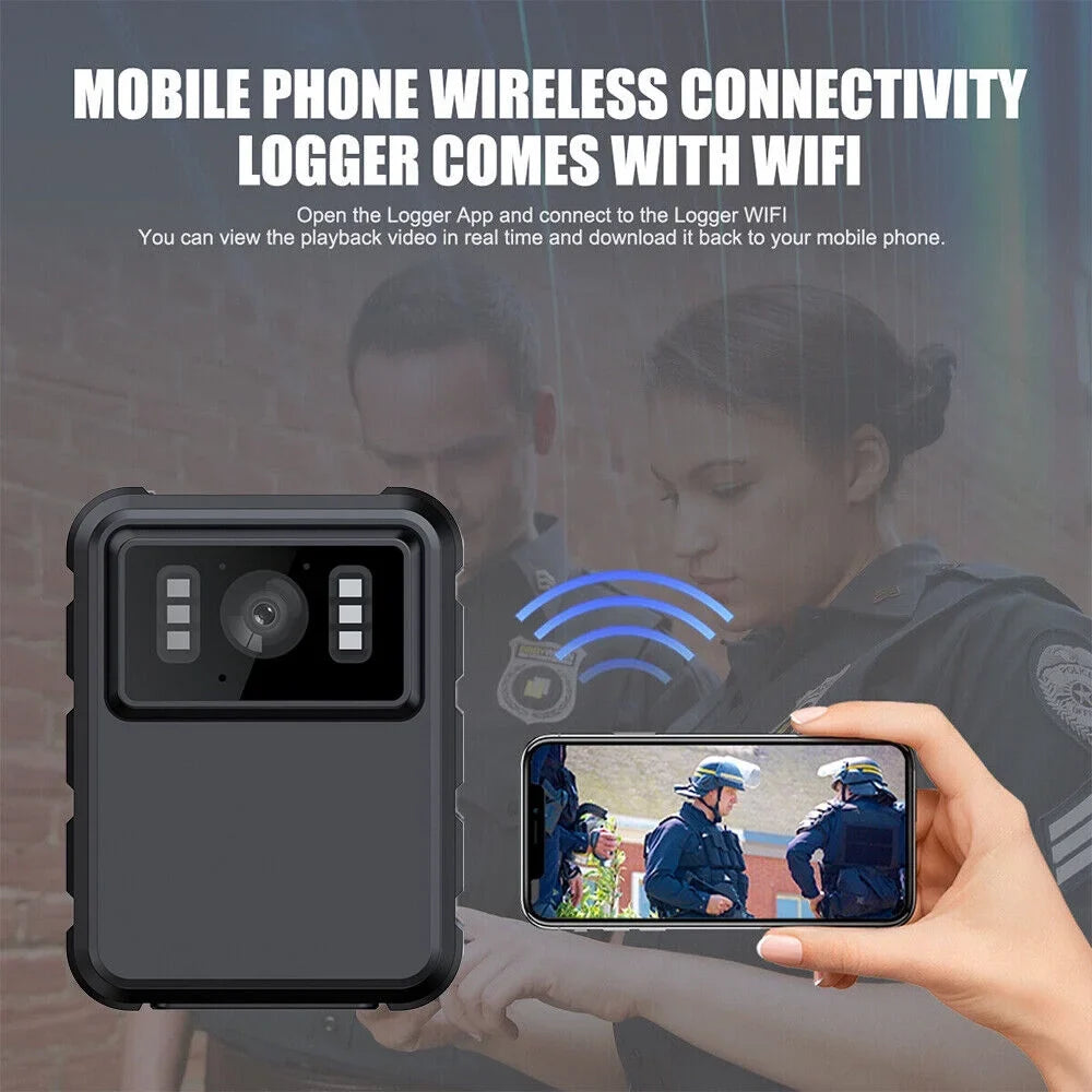 Night Body Connectivity Camera Vision and Camcorder 1080P JahyShow Audio Video WiFi - Mini DVR with