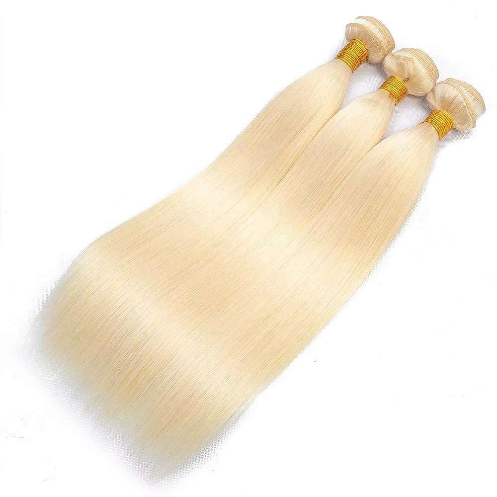 Human Unprocessed Inch Brazilian Virgin 100 Blonde 22 gram/pc Extension Hair Bundles Honey Human 8A 613 Hair 22 613 22 Bundles Straight Grade