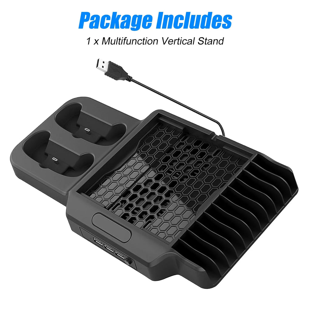 2 for S/X Disc Fit 11 for Game with Fit Vertical Dock Fast Charging Cooling EEEkit 3 Xbox Slots X/S with Ports, Station Controller USB Xbox Series Fans, Series Stand Dual