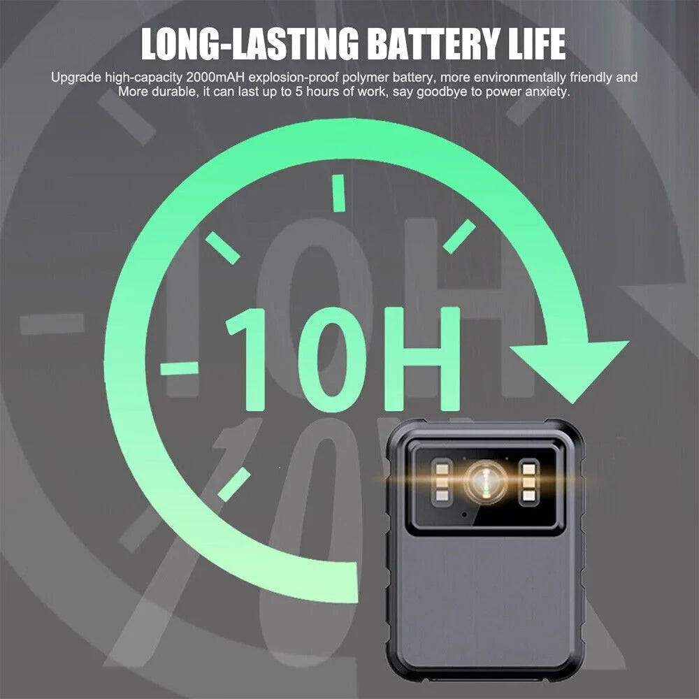 Night Body Connectivity Camera Vision and Camcorder 1080P JahyShow Audio Video WiFi - Mini DVR with