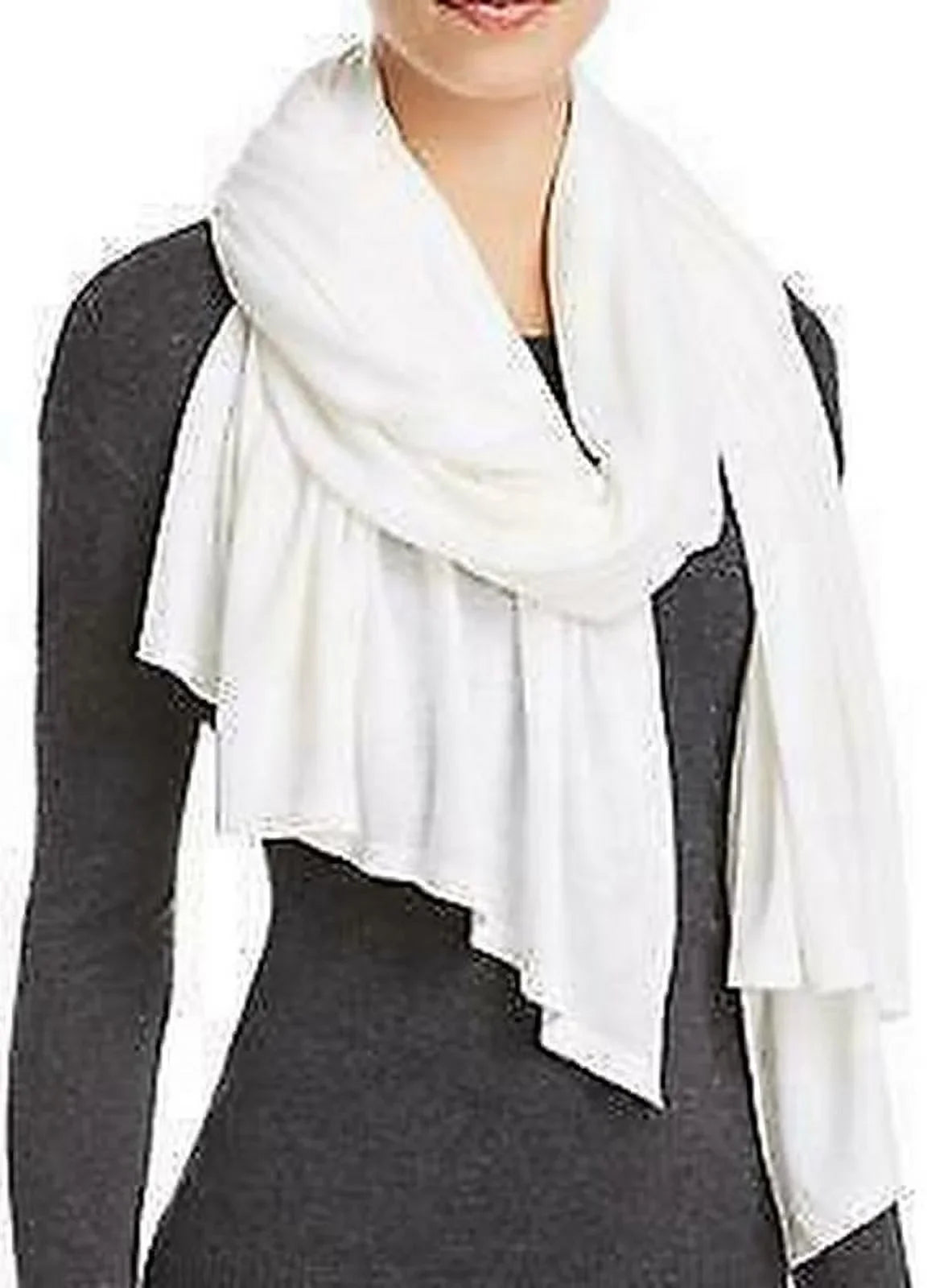 Echo Various Colors: Oversized Scarf, OS/White