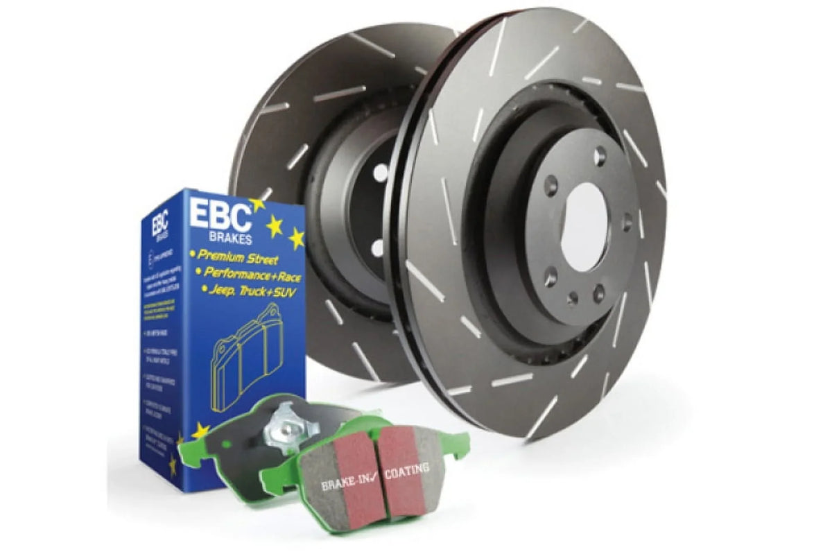 Fits S2KR2314 Rotors Brakes 02-03 Kits USR Greentuff 2000 and EBC S2 Cooper