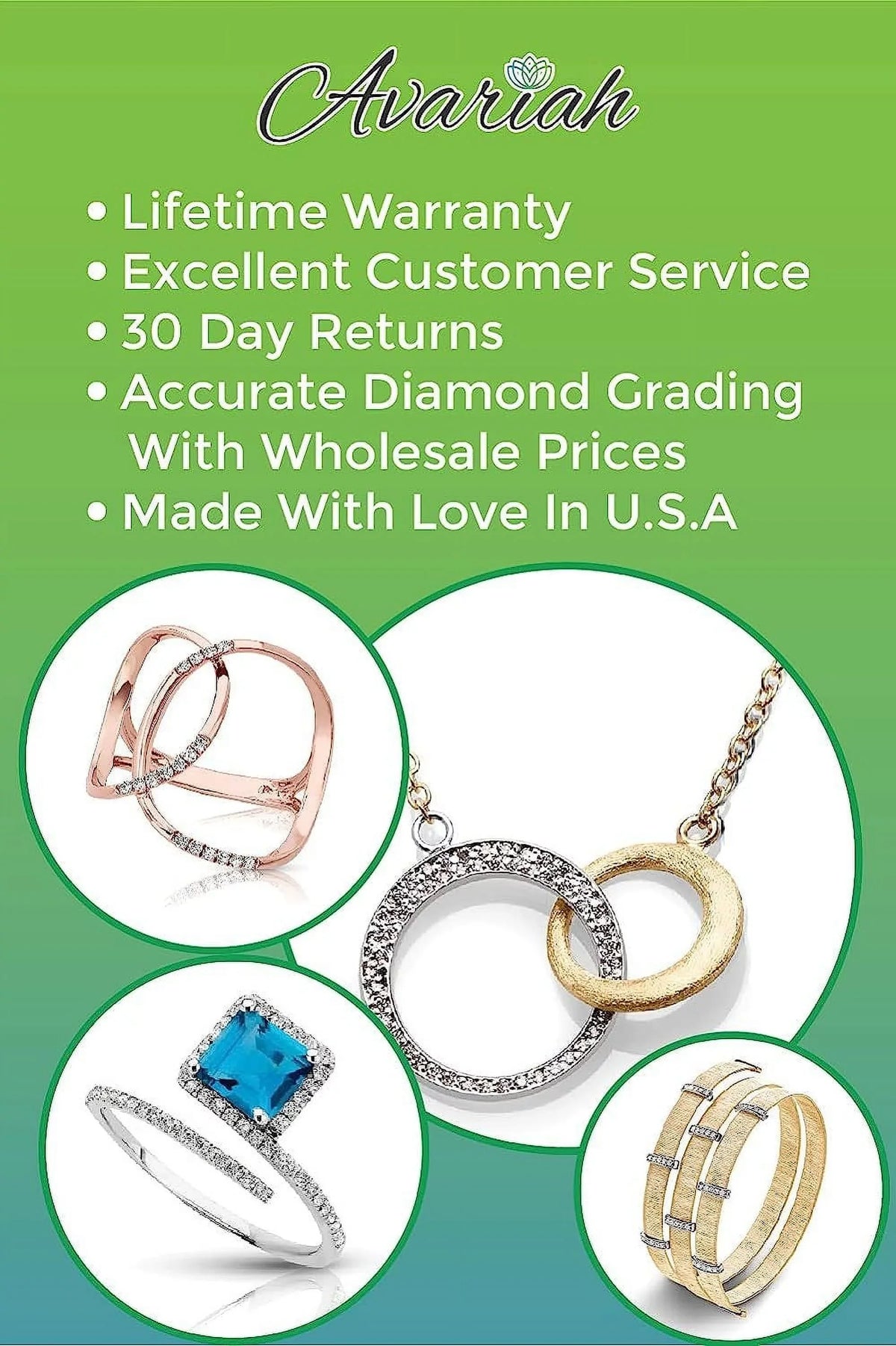 14k Italy In Gold - Bracelet Link Polished 7.75"- Made & Textured White Fancy Oval Diamonds Avariah