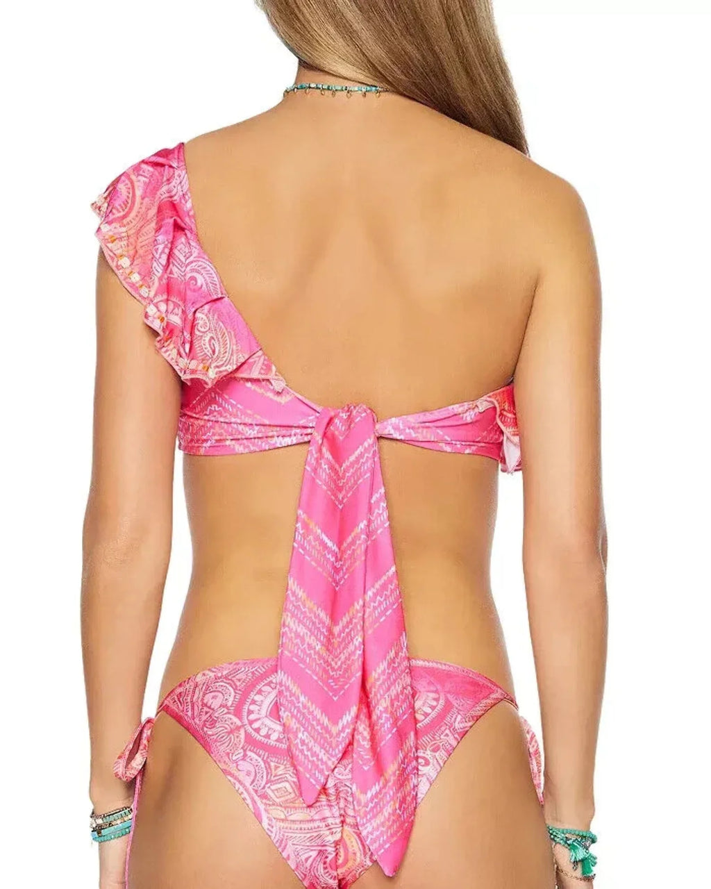Brook Luna Bikini Ruffled Ramy Top