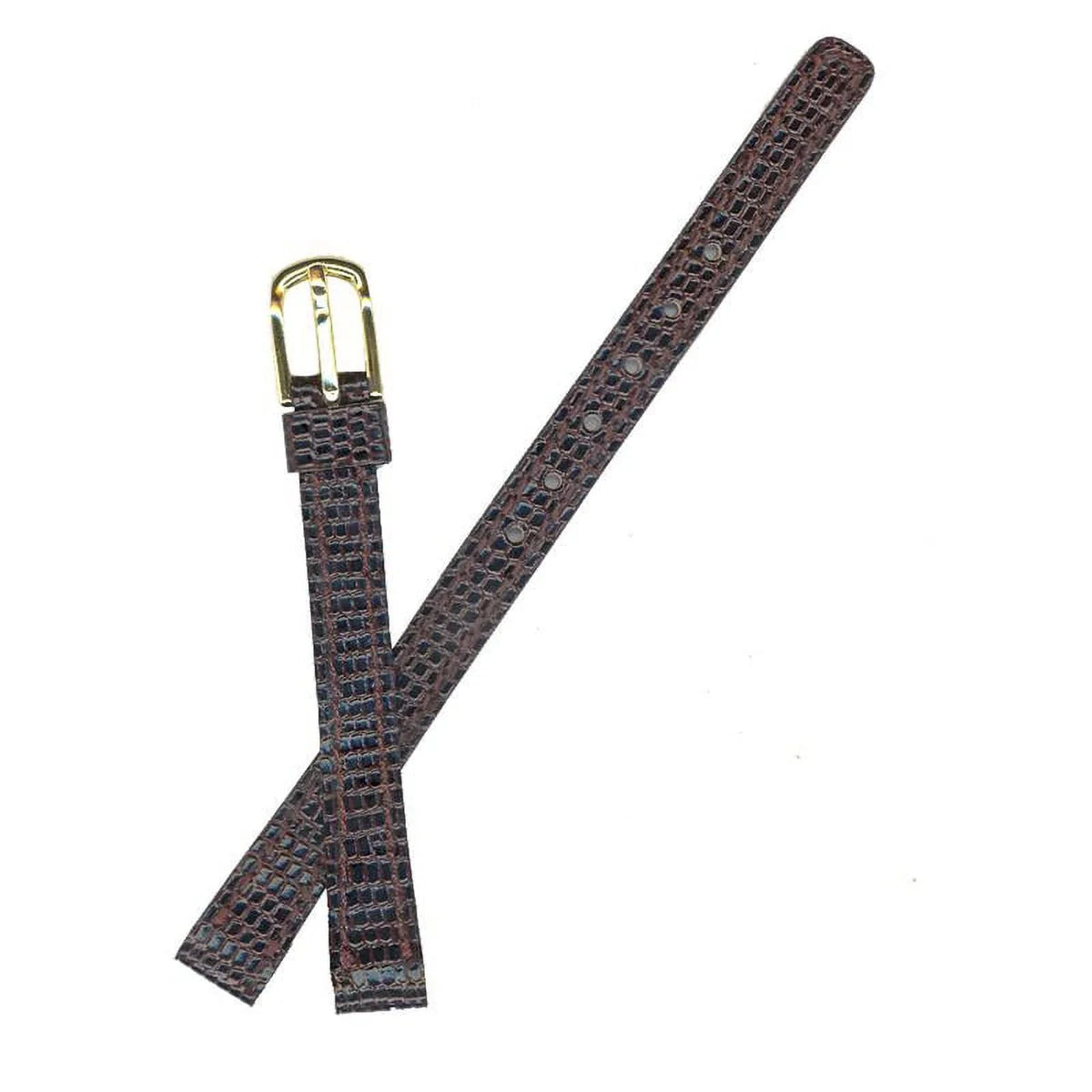 09mm part#AU01174N Brown Lizard Seiko Grain Watchband