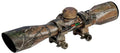 1" 100 32mm Tube ft 22.5 FOV Truglo 4x yds Obj APG Compact Realtree @ TG8504CD Diamond