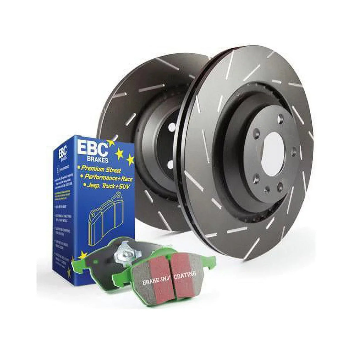 Fits S2KR2314 Rotors Brakes 02-03 Kits USR Greentuff 2000 and EBC S2 Cooper