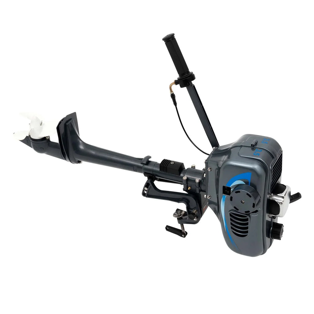 2 Fishing 3.5HP Stroke Water Cooling Boat Motor Outboard WUZSTAR W/CDI Engine System