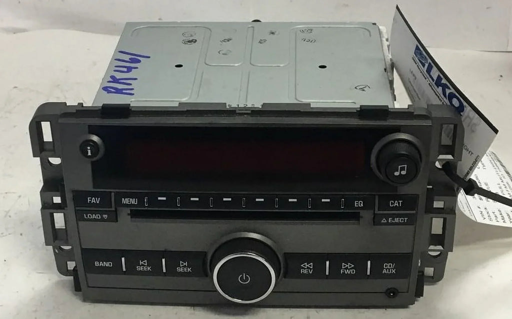 Radio OEM Pre-Owned Receiver LKQ VUE Player MP3 08 AM Saturn CD FM (Good)