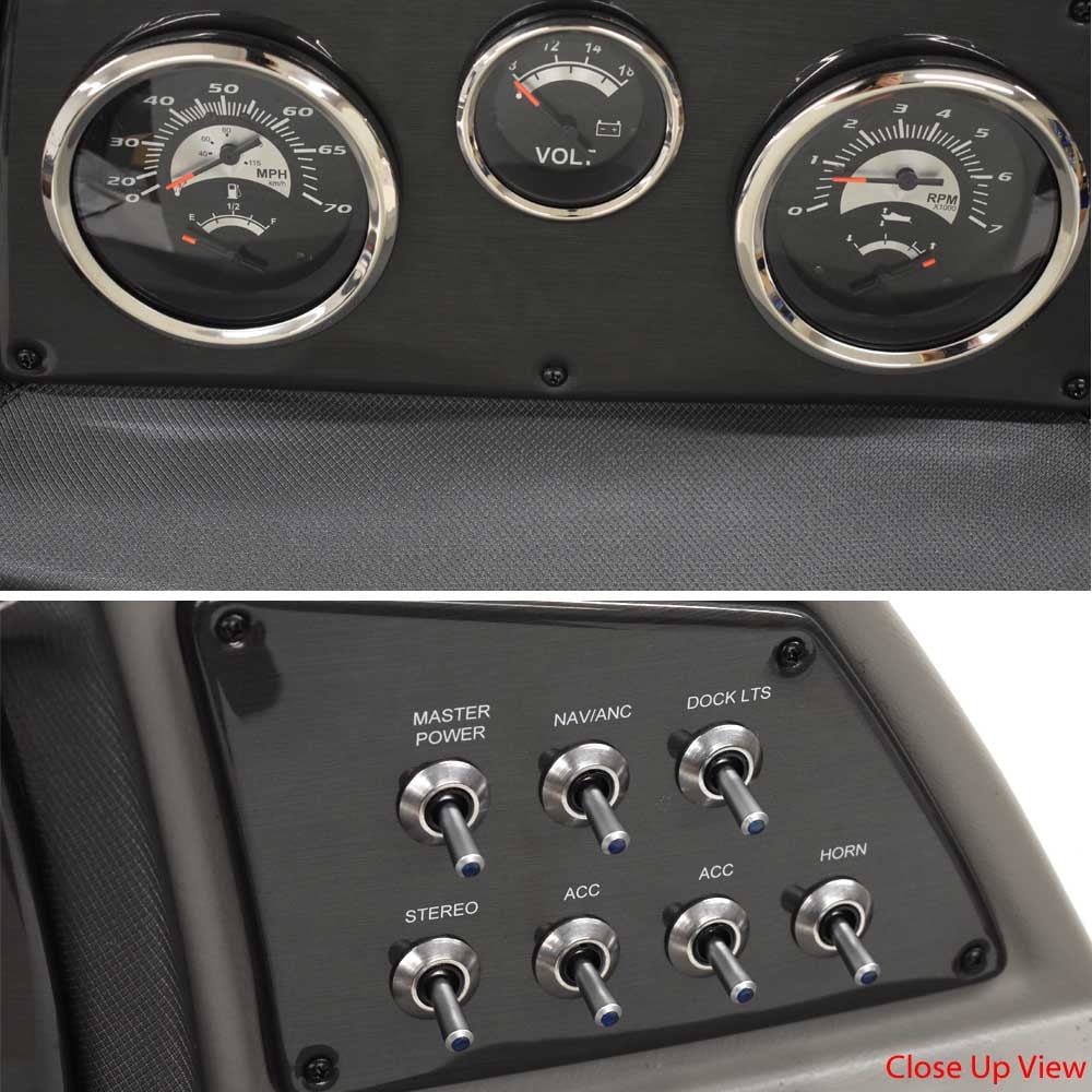 Lowe | Boat Dash Console Gray Teleflex Inch Mercury Panel 32 2249445