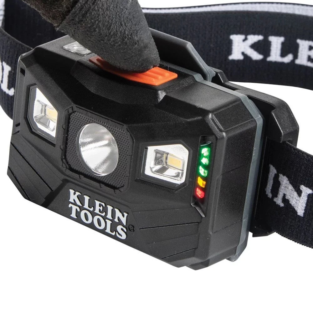 Headlamp Klein Lumens Rechargeable Fabric 56048 400 Tools Strap with