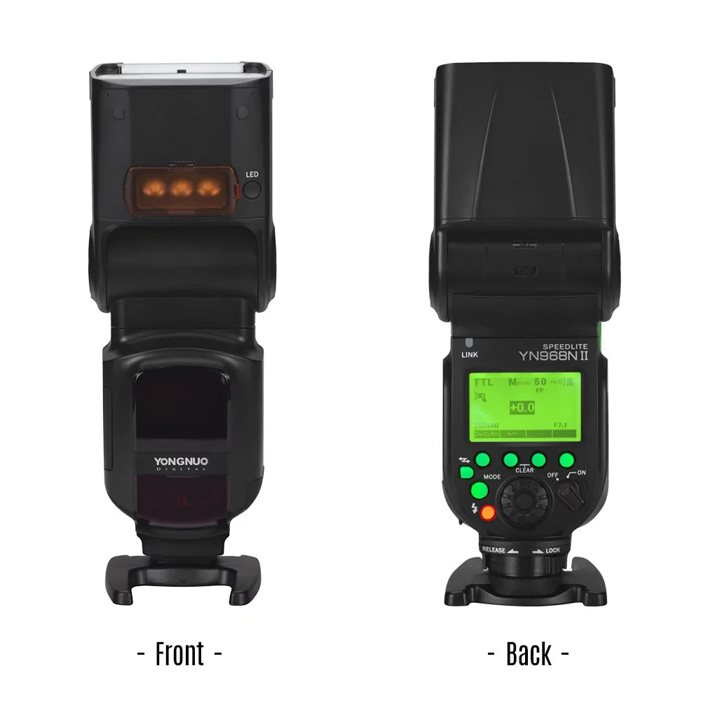 Cameras 5600k Dslr Built-in With 5600k Led 1/8000s Camera 1/8000s Speedlite Yn622n Compatible Wireless Compatible Hss Ttl Speedlite Dslr Yn968n With Ii Flash,Yn968n Cameras Compatible Cameras YONGNUO