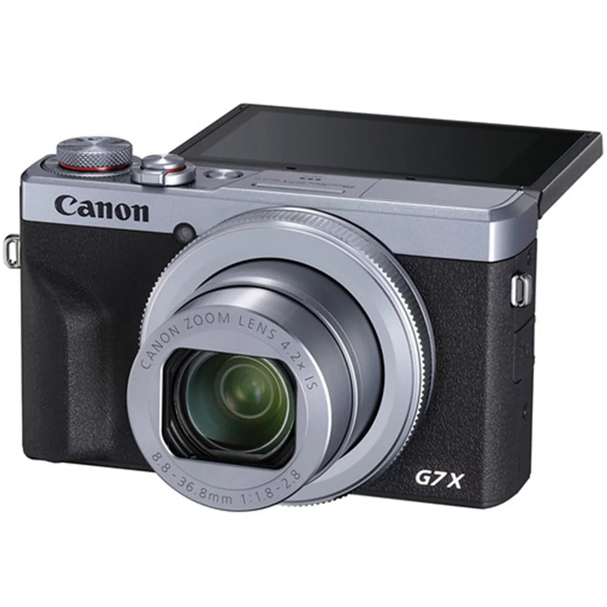 G7 with Canon Case SanDisk Card PowerShot + Professional Bundle + Mark Digital Memory Camera (Silver) 2 Pieces Tripod ZeeTech III + X 64GB