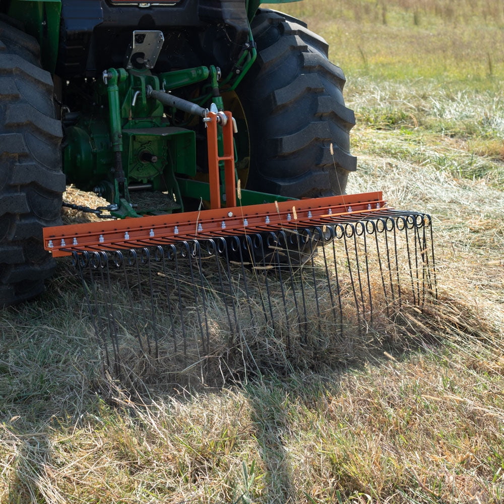 Landscape Drag-Behind Point Spring Pine Coil FT 3 5 Straw Category Rake, Needle Titan Attachments Tines, Rake 1 Tractors,