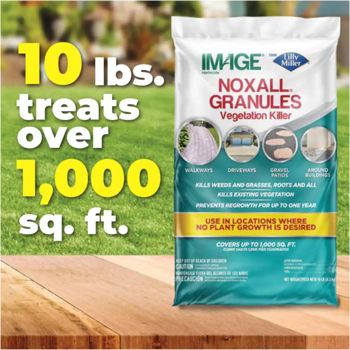 Miller Lilly Bag Noxall Herbicide Vegetation Killer Image 10lb Granules