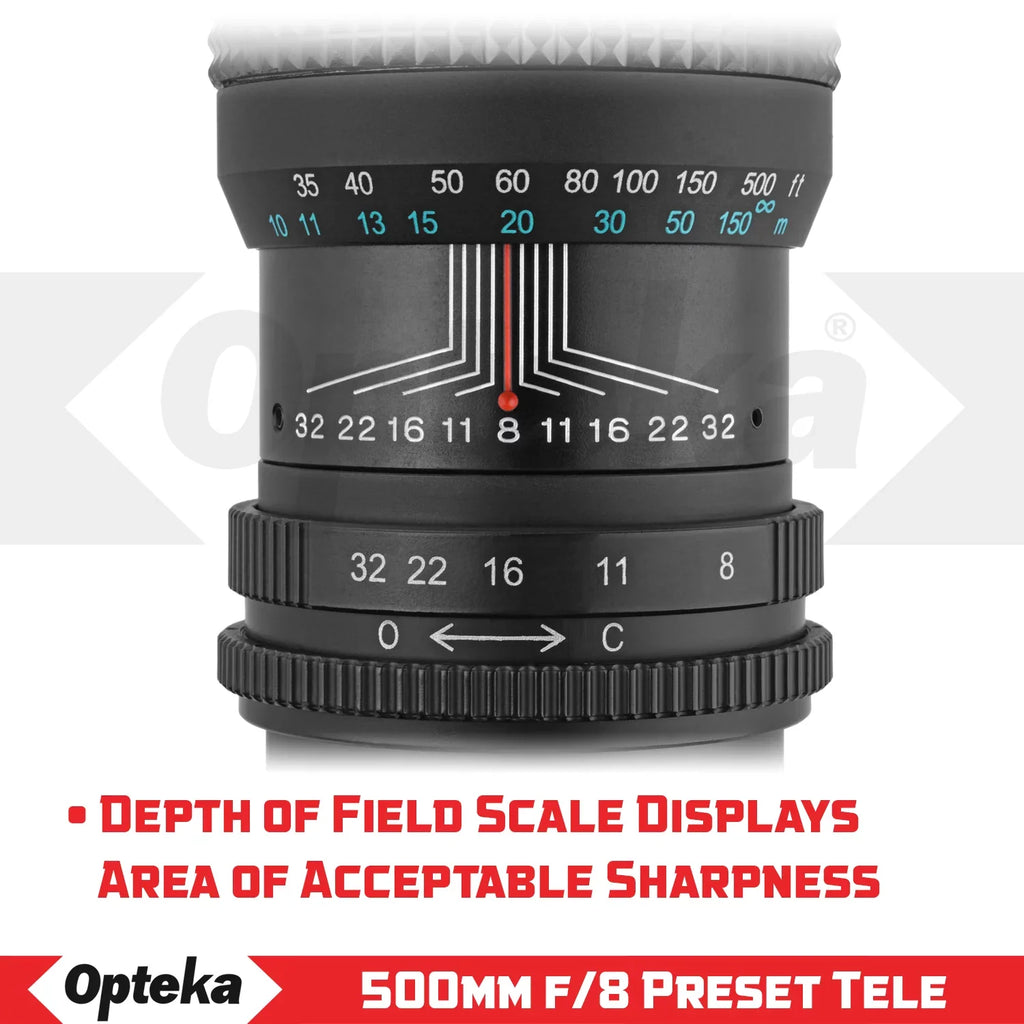 Opteka Canon f/8 M 500mm for M100 M50 EOS M5 M6 M2 Lens Telephoto M3
