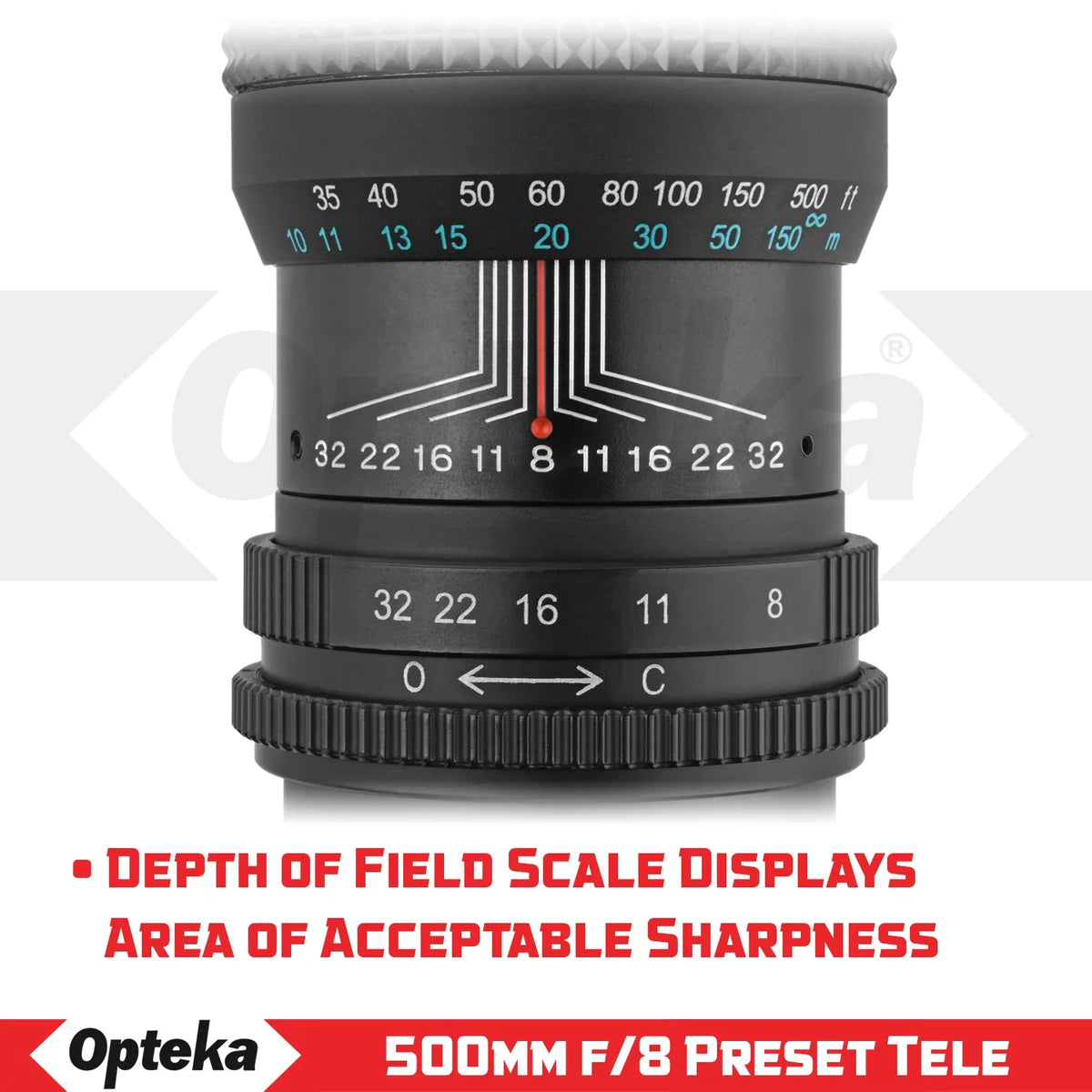 Opteka Canon f/8 M 500mm for M100 M50 EOS M5 M6 M2 Lens Telephoto M3