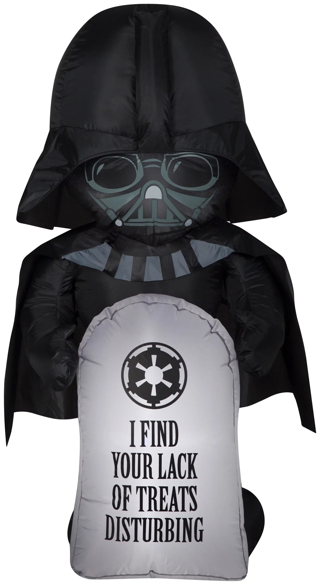 Vader 3.5' Tombstone Darth with Yard Airblown Airblown Inflatable, Stylized