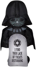 Vader 3.5' Tombstone Darth with Yard Airblown Airblown Inflatable, Stylized
