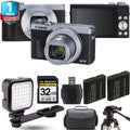 Yr Camera Battery Warranty Extra X +1 LED + + Canon PowerShot G7 Mark III Digital (Silver)