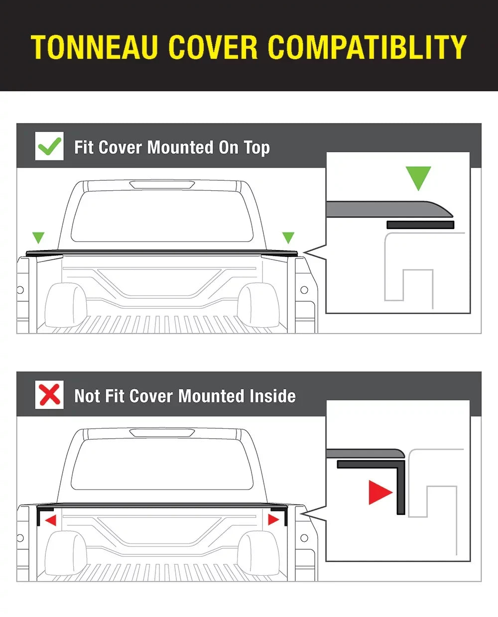 Roll Mount Black GMC | Sport Bar Textured Tyger | 2015-2024 | Light with Chevy Bar Colorado | TG-SB7C88518 Compatible Canyon Auto
