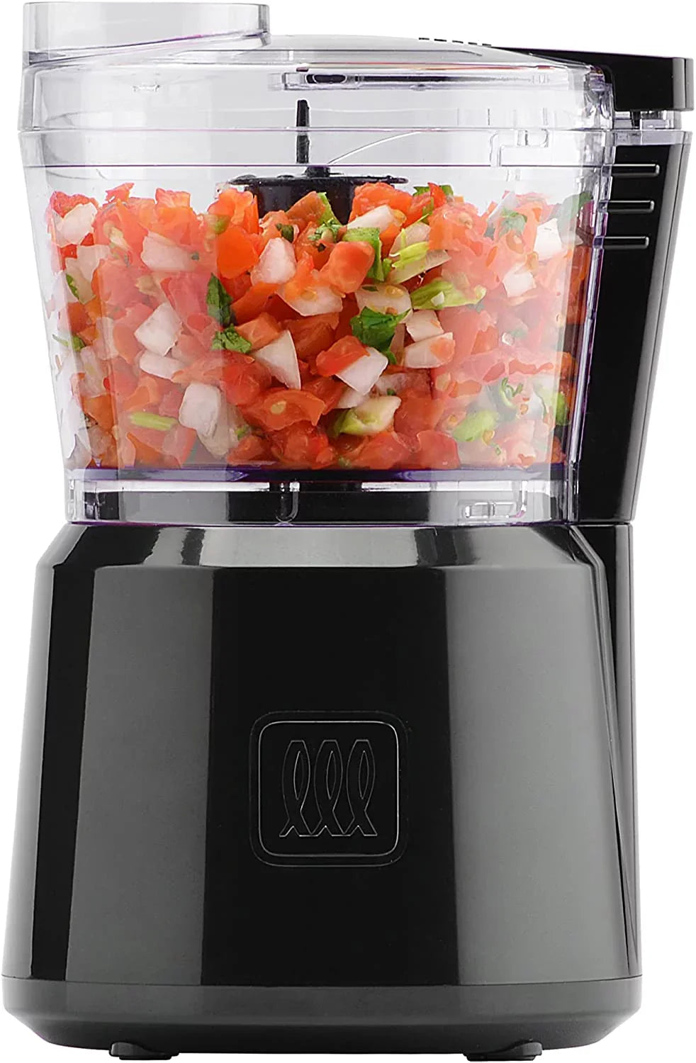 with Toastmaster Body Chopper Control, Black Plastic 2 3-Cup Speed