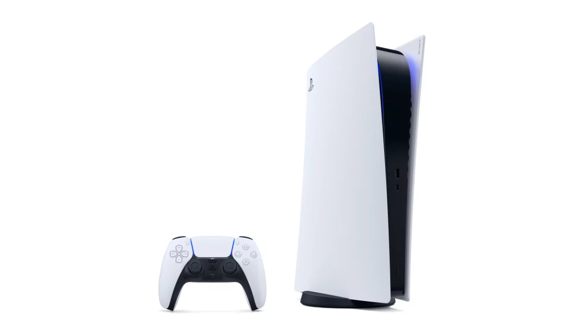 '- PS5 - Version, All Wireless Controller With 5 PS with Console Plus 825GB - Digital Month White Digital PlayStation Membership 3 SSD