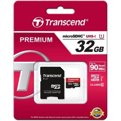 Power 32GB Power Moto Transcend - G A2Q Motorola With G Card Speed Class Phone Moto MicroSDHC 10 High Compatible (2022) Memory (2022) for MicroSD