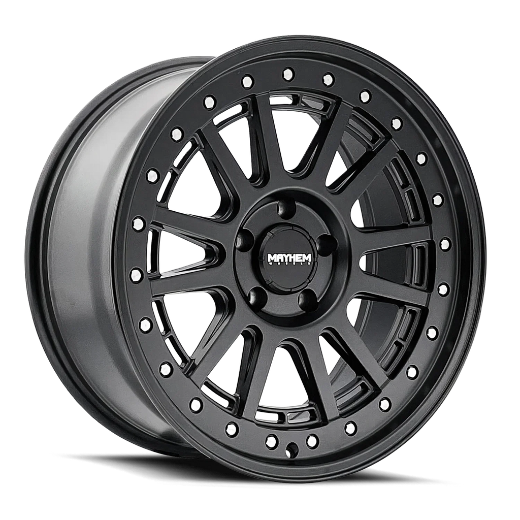 18x9 8305 Compass (18mm) 6x135 Black Wheel Mayhem Matte