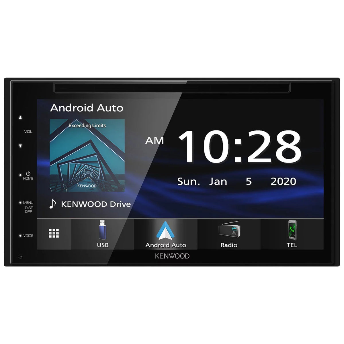 CMOS-130 & DDX5707S Receiver Rearview In-Dash Kenwood Double-DIN DVD Camera 6.8-in
