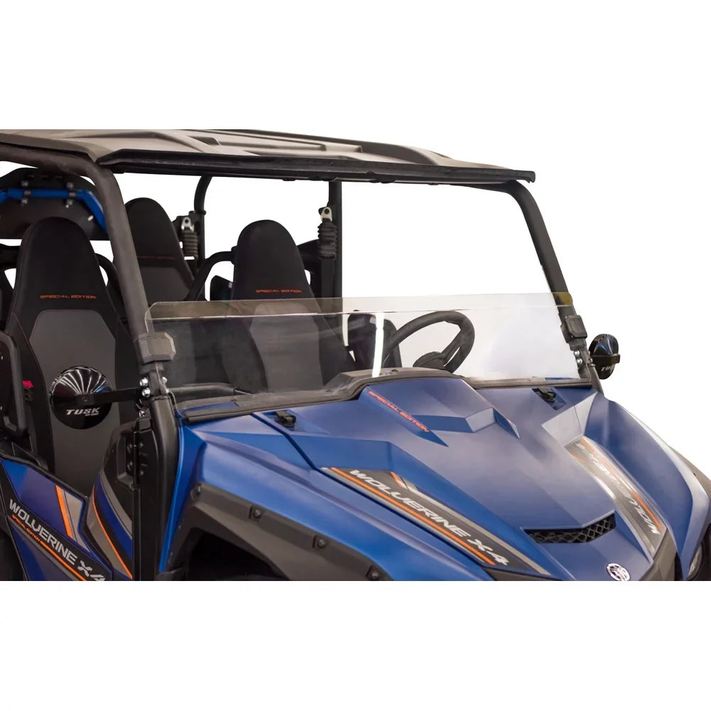 Scratch Wolverine X4 Clear Resistant For Yamaha Tusk XT-R Removable 2020 - Half Windshield