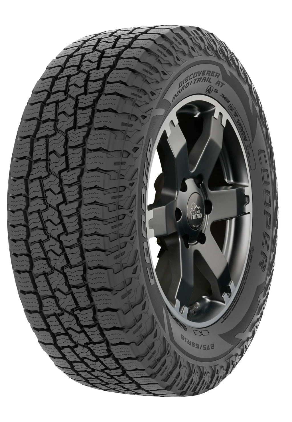 Tire 106T All-Terrain Cooper Discoverer Road+Trail 235/70R16 AT