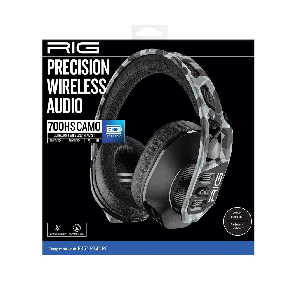700 for Camo PS4, Wireless Mobile, PC PS5, & Gaming Headset RIG HS Arctic PlayStation