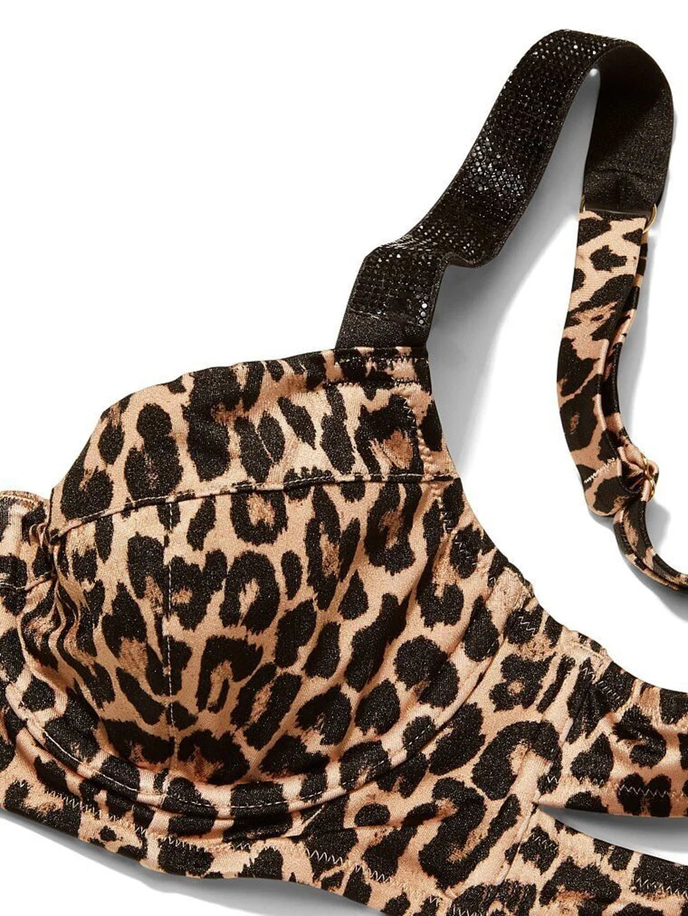 38D Shine Animal Secret Size Victoria’s Strap NWT Top Swim Print Wicked Bikini