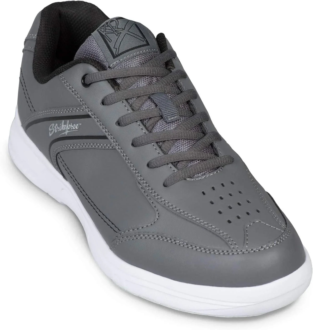 Men's Slate/Black Flyer Strikeforce Bowling KR Shoes,