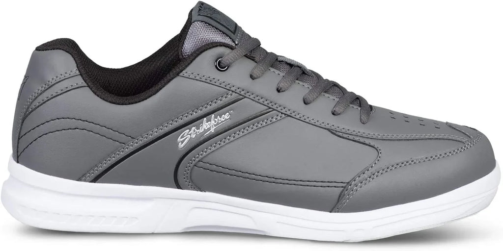 Men's Slate/Black Flyer Strikeforce Bowling KR Shoes,