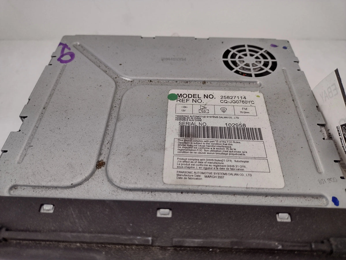 Receiver Description Specific 07 Radio (Good) AM OEM Vehicle FM - - Pre-Owned CD Saturn Outlook In MP3 Verify 08 Fitment