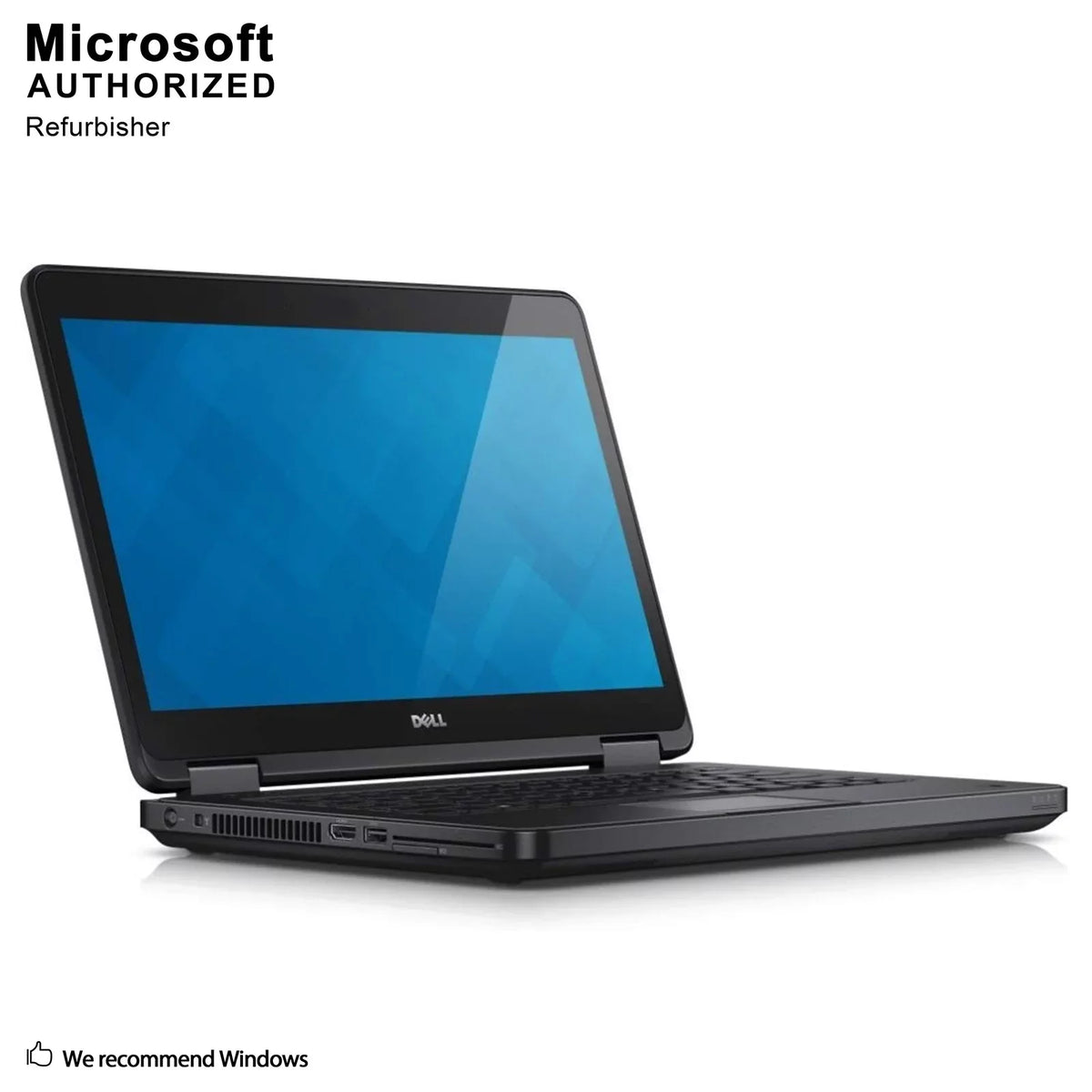 warranty (EN/ES/FR), W10P64-Multi 2.1Ghz, Laptop, year Used Intel Languages I3-5010U E5450 HDMI, 14.0 1 DDR3L, Grade Core Support 8G 500G, Dell 3.0, USB A Latitude VGA,