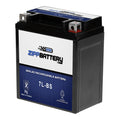 Kawasaki 12 Ytx7l-bs 75 Zipp (7l-bs Atv 2009 Battery Battery Volts,6 450cc Kfx450r Ah, for Cca)