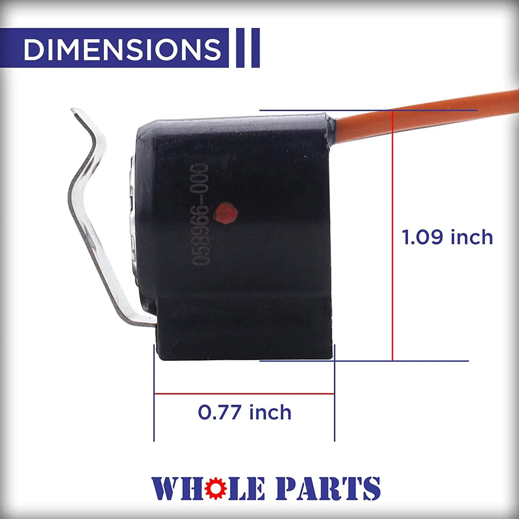 Parts Compatible # - Whole Defrost Refrigerators Replacement Part Terminator & Thermostat 058966-000 Viking With Some